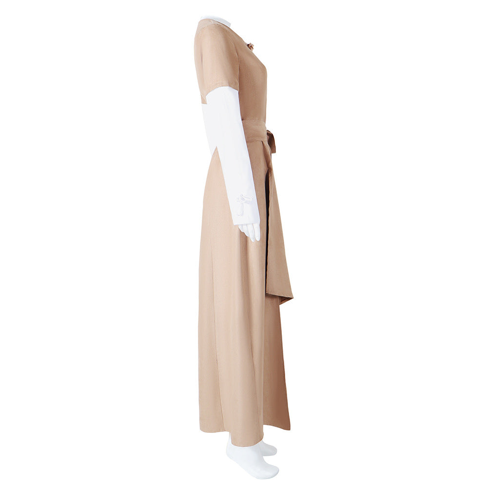 Film Princess Leia Tenue Marron Cosplay Costume