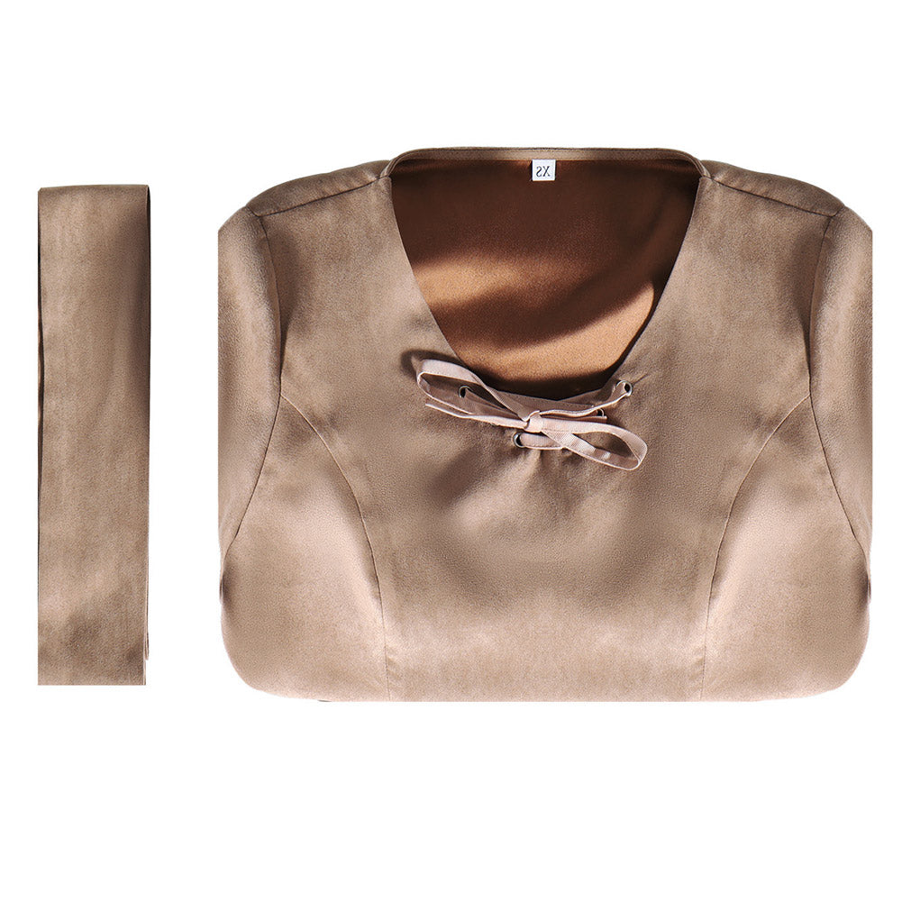 Film Princess Leia Tenue Marron Cosplay Costume