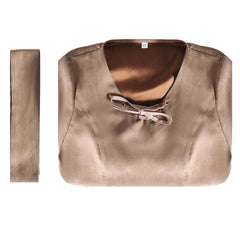 Film Princess Leia Tenue Marron Cosplay Costume