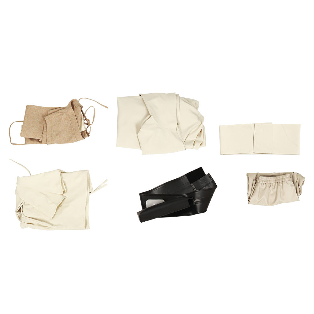 Film Sol Jedi Tenue Beige Cosplay Costume