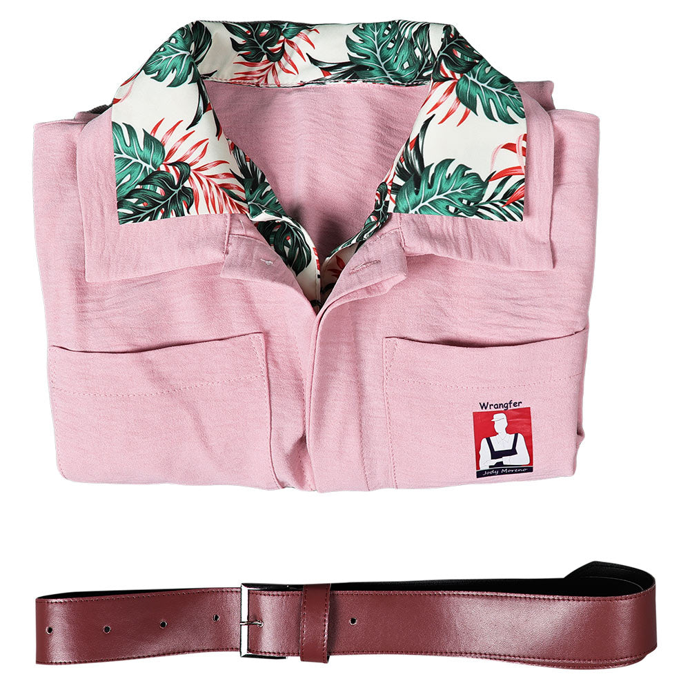 Film The Fall Guy(2024) Jody Moreno Combinaison Rose Cosplay Costume