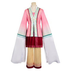 Film White Snake Baoqing Old Fox Tenue Rose Cosplay Costume