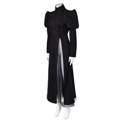 Film Wicked(2024) Elphaba Robe Noire Cosplay Costume