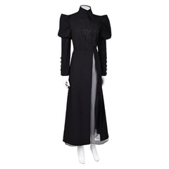 Film Wicked(2024) Elphaba Robe Noire Cosplay Costume