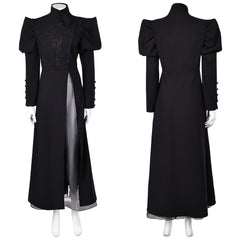 Film Wicked(2024) Elphaba Robe Noire Cosplay Costume