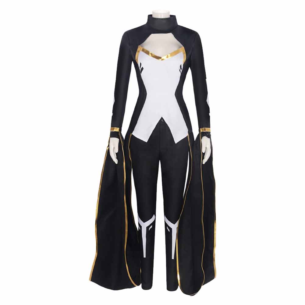 Film X-Men Storm Tenue Noire Cosplay Costume