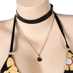 Final Fantasy Tifa Lockhart Maillot de Bain Bikini Imprimé Noir Cosplay Costume