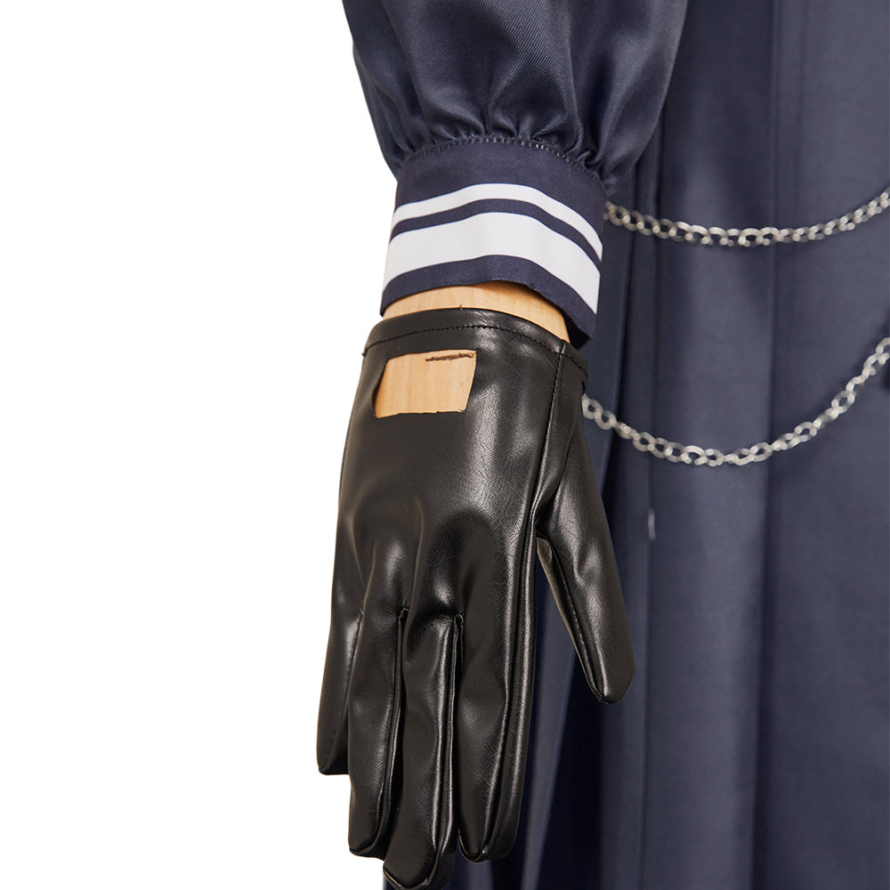 Final Fantasy Tifa Lockhart Tenue d'Uniforme Blance Cosplay Costume