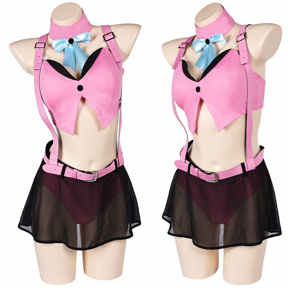 Final Fantasy VII Ever Crisis Aerith Gainsborough Maillot de Bain Cosplay Costume Design Original