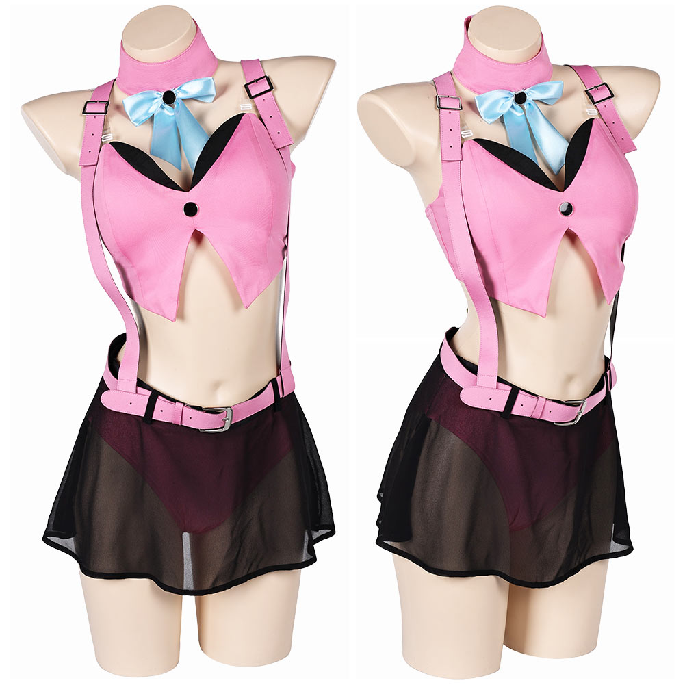 Final Fantasy VII Ever Crisis Aerith Gainsborough Maillot de Bain Cosplay Costume Design Original