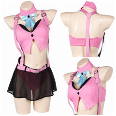 Final Fantasy VII Ever Crisis Aerith Gainsborough Maillot de Bain Cosplay Costume Design Original