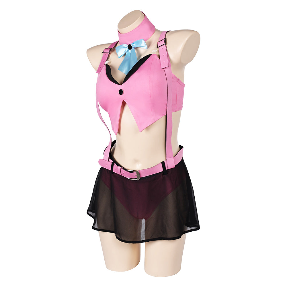 Final Fantasy VII Ever Crisis Aerith Gainsborough Maillot de Bain Cosplay Costume Design Original