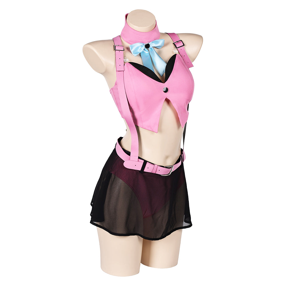 Final Fantasy VII Ever Crisis Aerith Gainsborough Maillot de Bain Cosplay Costume Design Original