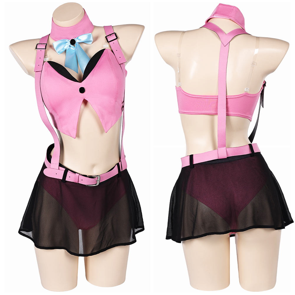 Final Fantasy VII Ever Crisis Aerith Gainsborough Maillot de Bain Cosplay Costume Design Original