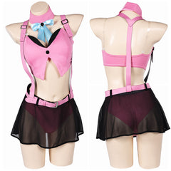 Final Fantasy VII Ever Crisis Aerith Gainsborough Maillot de Bain Cosplay Costume Design Original