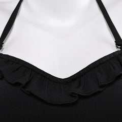 Final Fantasy VII Tifa Lockhart Maillot de Bain Bikini Noir Cosplay Costume