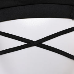 Final Fantasy VII Tifa Lockhart Maillot de Bain Bikini Noir Cosplay Costume