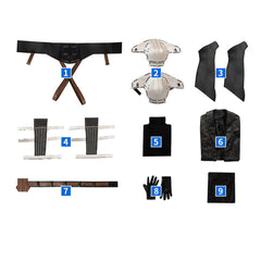 Final Fantasy VII: Rebirth FF7 Sephiroth Junior Cosplay Costume