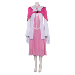 Final Fantasy VII: Remake FF7 FF VII Aerith Gainsborough Tenue Rose Cosplay Costume