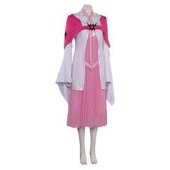 Final Fantasy VII: Remake FF7 FF VII Aerith Gainsborough Tenue Rose Cosplay Costume
