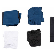 Fire Force Saison 3(2025) Shinmon Benimaru Tenue Bleue et Noire Cosplay Costume