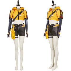 FragPunk(2025) Hollowpoint Tenue Jaune Cosplay Costume