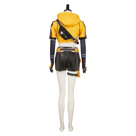 FragPunk(2025) Hollowpoint Tenue Jaune Cosplay Costume