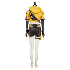 FragPunk(2025) Hollowpoint Tenue Jaune Cosplay Costume