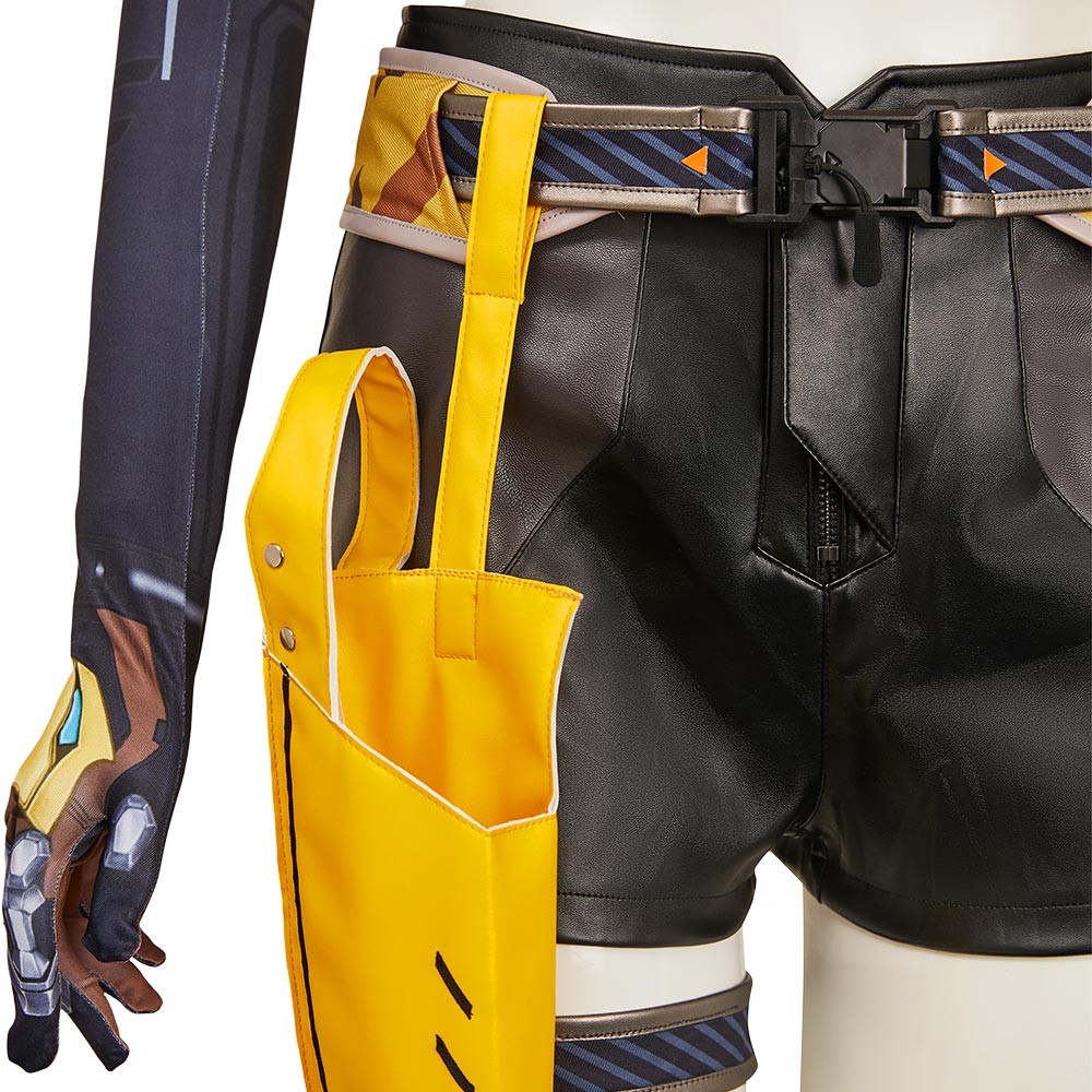 FragPunk(2025) Hollowpoint Tenue Jaune Cosplay Costume