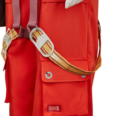 FragPunk(2025) Nitro Tenue Blanche et Orange Cosplay Costume