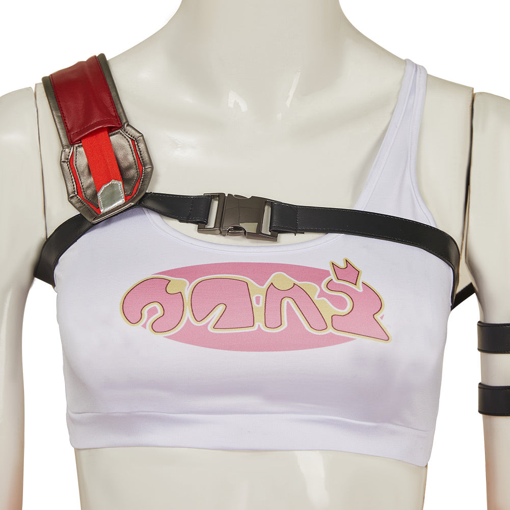 FragPunk(2025) Nitro Tenue Blanche et Orange Cosplay Costume