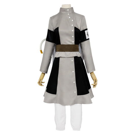 Gachiakuta Aisha Tenue Grise et Noire Cosplay Costume