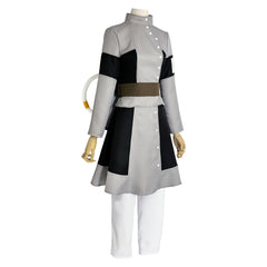 Gachiakuta Aisha Tenue Grise et Noire Cosplay Costume