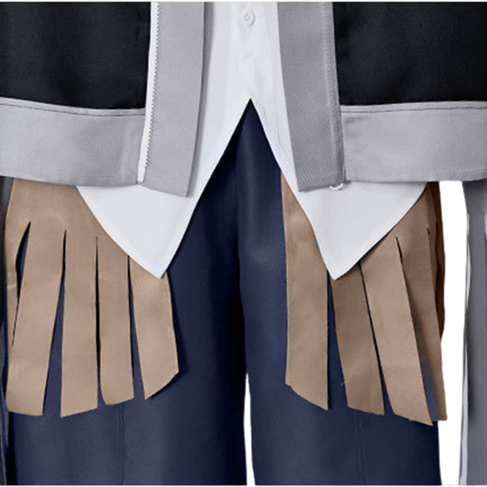 Gachiakuta Aisha Tenue Grise et Noire Cosplay Costume