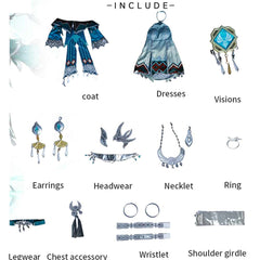 Genshin Impact Lan Yan Cosplay Costume