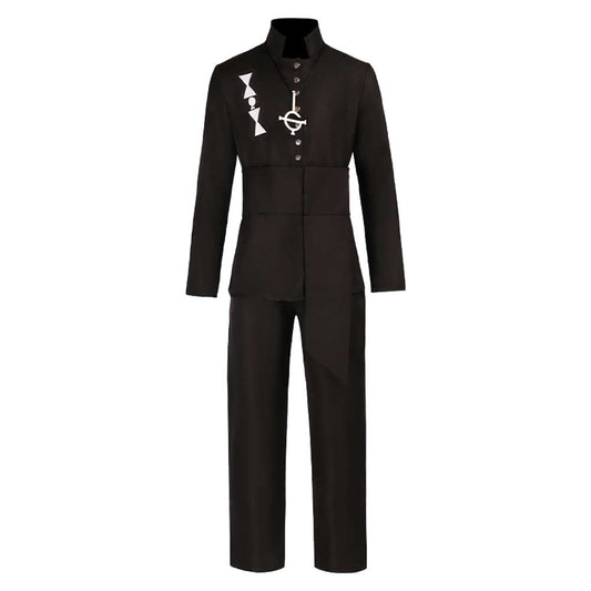 Ghost Aether Tenue Noire Cosplay Costume