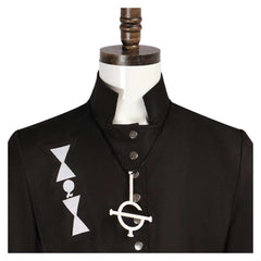 Ghost Aether Tenue Noire Cosplay Costume