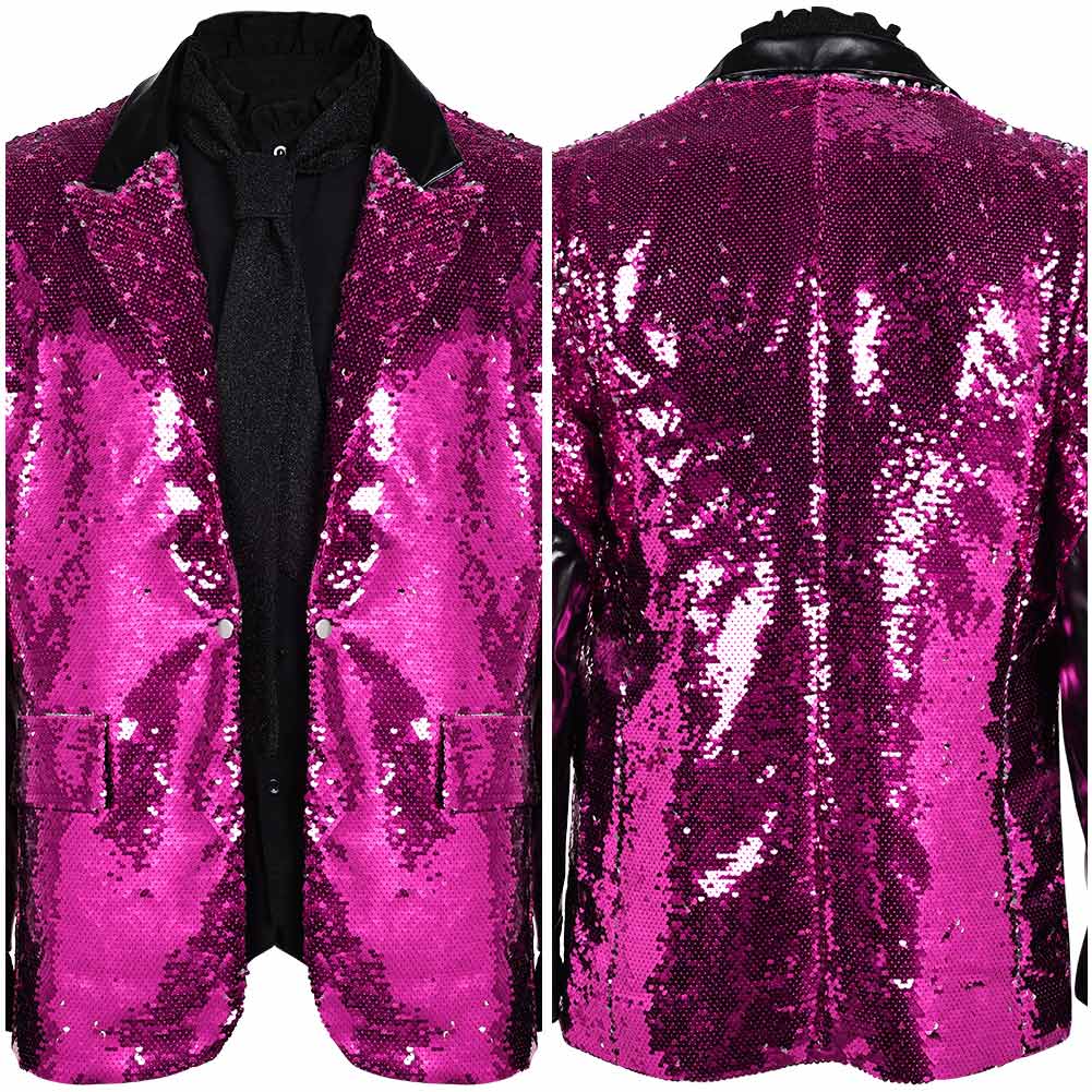 Ghost: Rite Here Rite Now Papa Nihil Ensemble Veste Violette Cosplay Costume