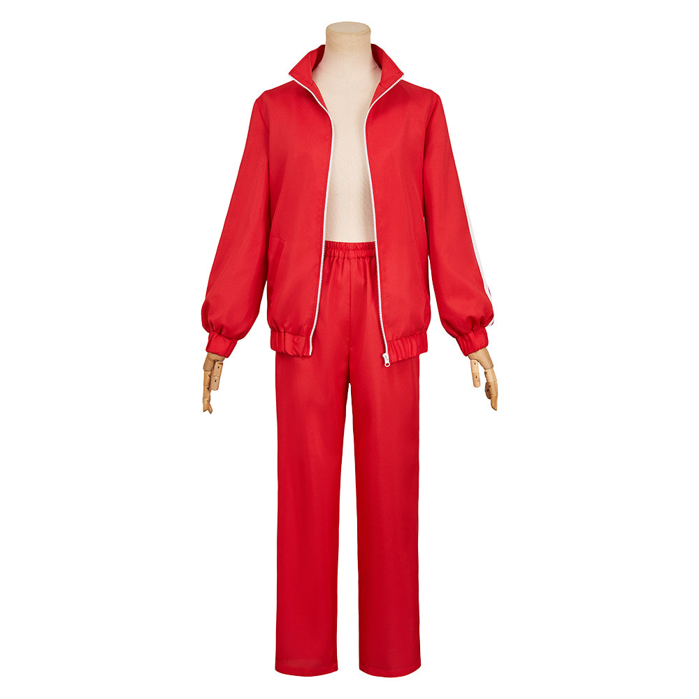 Gintama Kagura Tenue Rouge Cosplay Costume