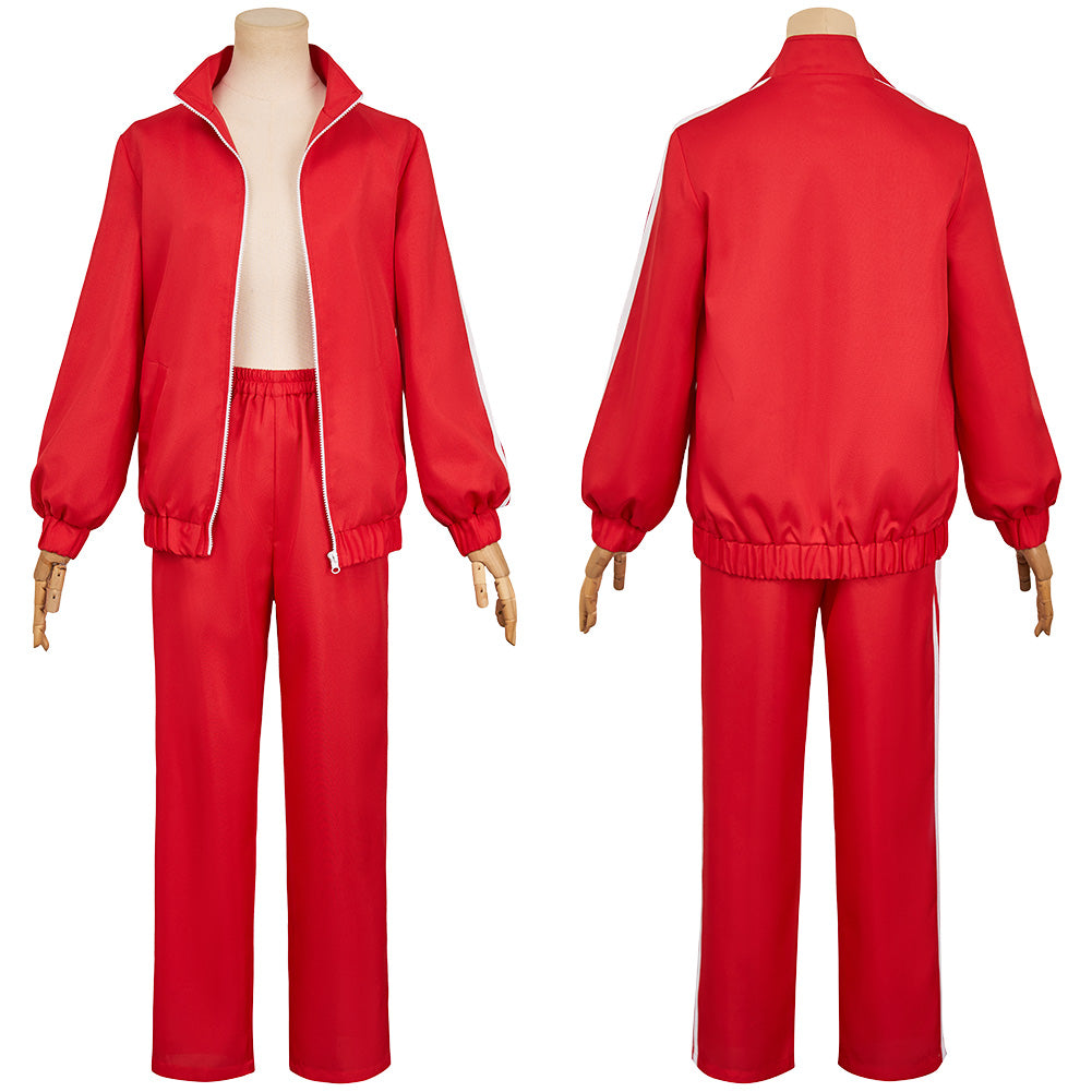 Gintama Kagura Tenue Rouge Cosplay Costume