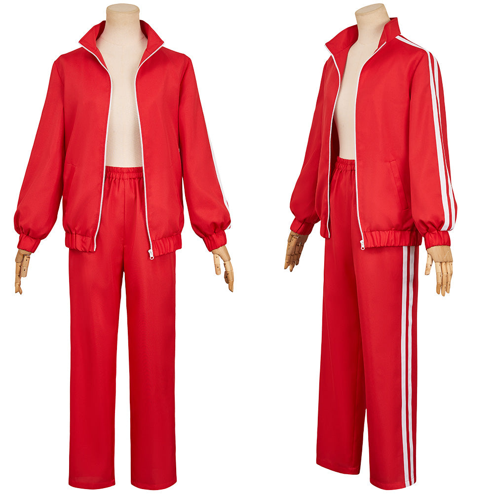 Gintama Kagura Tenue Rouge Cosplay Costume