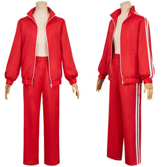 Gintama Kagura Tenue Rouge Cosplay Costume