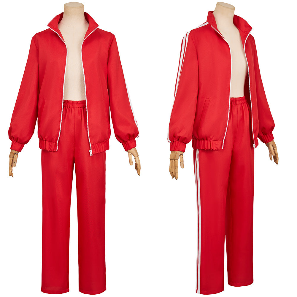 Gintama Kagura Tenue Rouge Cosplay Costume