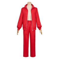 Gintama Kagura Tenue Rouge Cosplay Costume