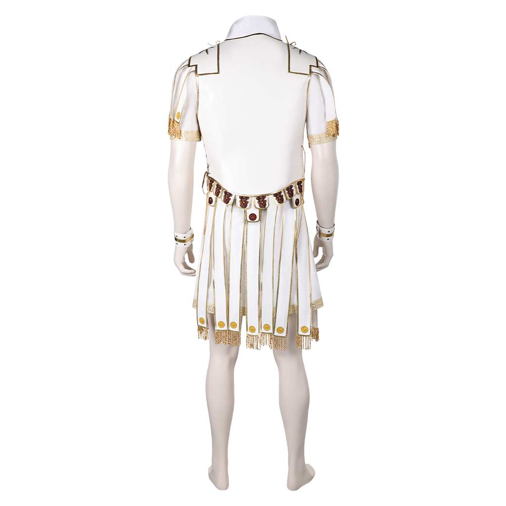 Gladiator 2(2024) Marcus Acacius Tenue Blanche Cosplay Costume