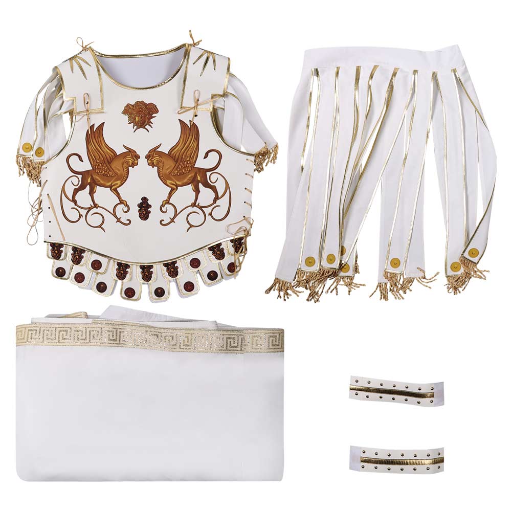 Gladiator 2(2024) Marcus Acacius Tenue Blanche Cosplay Costume