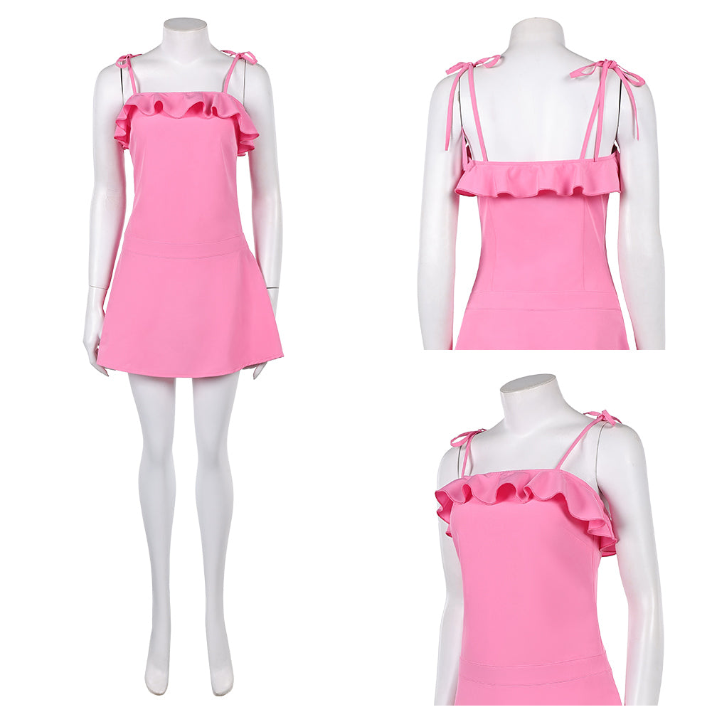 GOAT(2026) Adi et Ari Robe Rose Cosplay Costume