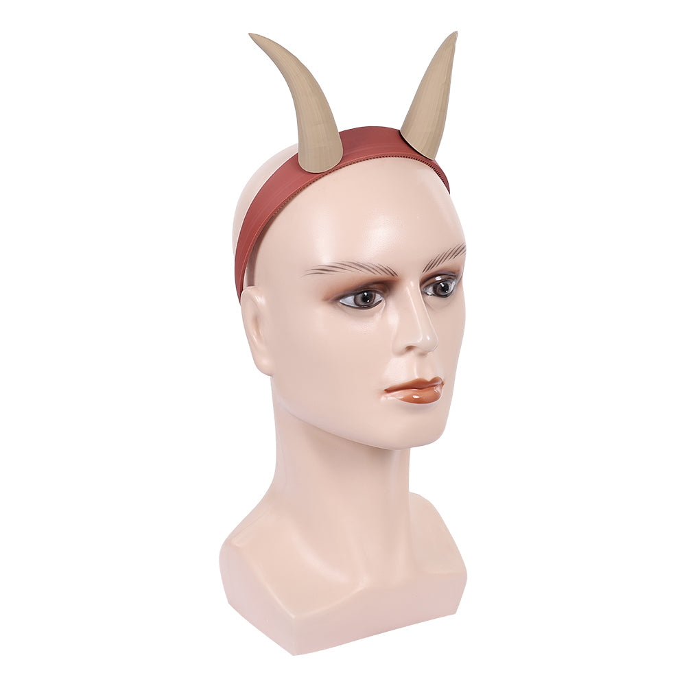 GOAT(2026) Bandeau Jaune et Lunettes Roses Cosplay Accessories