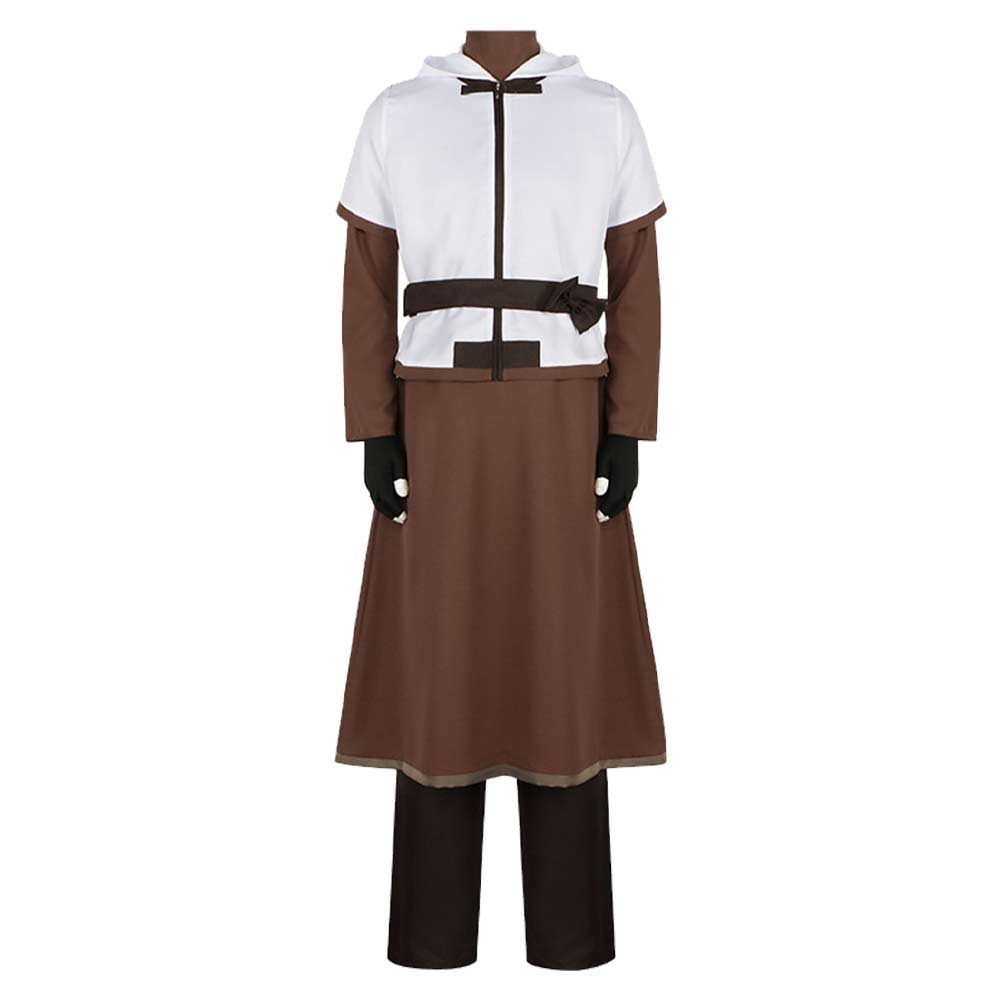 Hack Sign Tsukasa Tenue Blanche et Brune Cosplay Costume