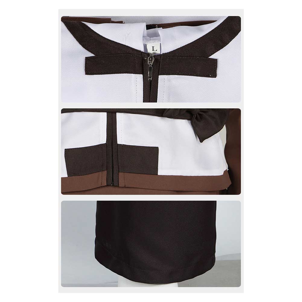 Hack Sign Tsukasa Tenue Blanche et Brune Cosplay Costume